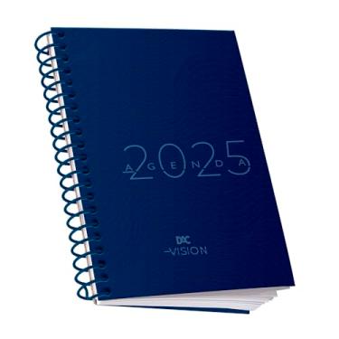 Imagem de DAC - Agenda 2025 A5 com Espiral de Plástico e 336 páginas - Vison Azul
