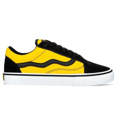 Imagem de Tênis Mad Rats Lona Unissex Old School | Amarelo Cor:;Tamanho:44-Unissex