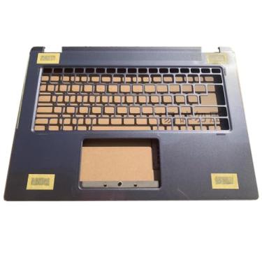 Imagem de Apoio de pulso laptop para ACER TravelMate Spin P4 TMP414RN-51 MP414RN-51-54QW NX.VP4AA.003 Azul-acinzentado Novo