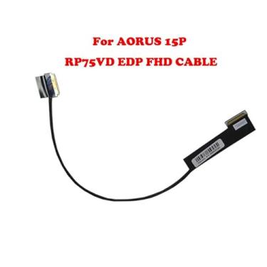 Imagem de Cabo LCD laptop para Gigabyte para AORUS 15P RP75vD RP75VD, para AORUS 15P KB WB, para AORUS 15P KD YD e para AORUS 15P KC XC (novo)