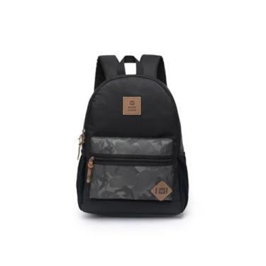 Imagem de MOCHILA EXECUTIVA - HANG LOOSE CAMOFLOW PRETA - HL1512