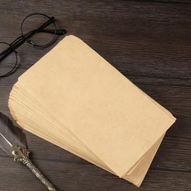 Imagem de Pacote com 25 envelopes Kraft marrons, envelopes de 17,5 x 11 cm para convites, cartões de presente personalizados, casamento, chá de bebê, festa de aniversário