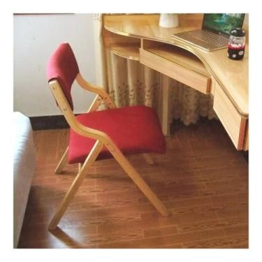 Imagem de Cadeira dobrável de madeira multifuncional dobrável portátil de madeira para lazer cadeira de praia cadeira de pesca cadeira de acampamento cadeira dobrável de jardim adequada para uso interno e