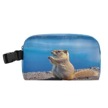 Imagem de TSENQUE Lancheira personalizada com vista panorâmica de esquilo para mulheres, meninas, lancheira masculina e infantil, lancheira para trabalho, bolsa térmica para meninos