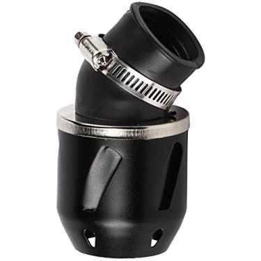 Imagem de Mingzhe Aumente a Potência e a Aceleração, Conexão para áreas de Encaixe Apertadas, Fabricação Profissional, Entrada de Limpador Filtro Ar Em Formato Bala 35 Mm para (Preta)