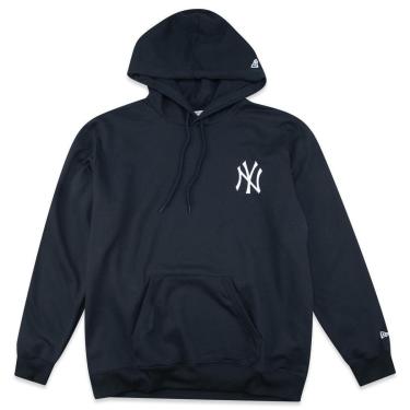 Imagem de Moletom New Era Plus Size Canguru Fechado Mlb New York Yankees Core Masculino-Masculino