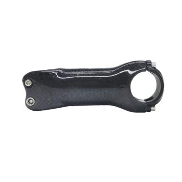 Imagem de Mesa de bicicleta em fibra de carbono 3K brilhante/fosca para MTB e bicicleta de estrada, com inclinação de 6°/17° e diâmetro de 70-120 mm.(Glossy 6d 110mm)