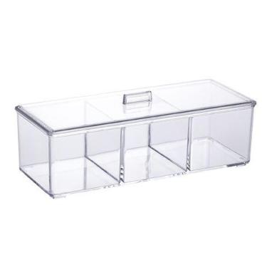 Imagem de Organizador de cosméticos com divisória 23x 9x 8,5cm - PARAMOUNT