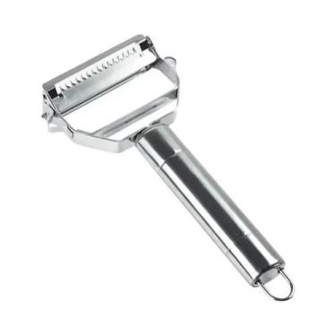 Imagem de Descascador Multifuncional 4 Em 1 De Aço Inoxidável, Ralador, Cortador