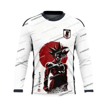 Imagem de Camiseta De Manga Longa Dragon Ball Z Goku Para Homens Adultos, Edição