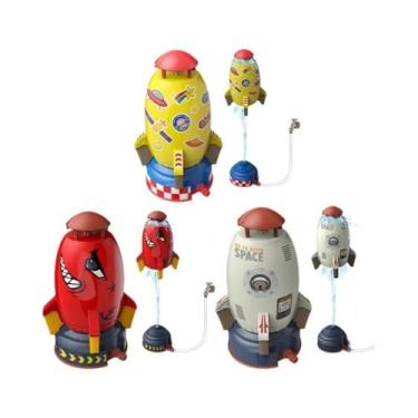Imagem de Brinquedo De Jato De Água Em Forma De Foguete Para Crianças, Diversão 