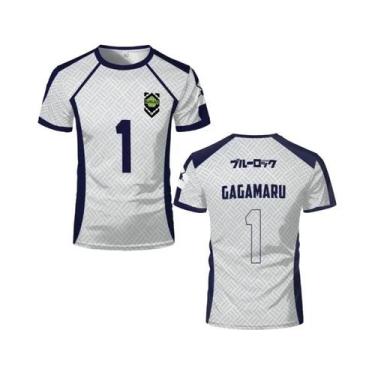 Imagem de Camiseta De Futebol Anime Blue Lock Para Meninos, Camiseta Esportiva D
