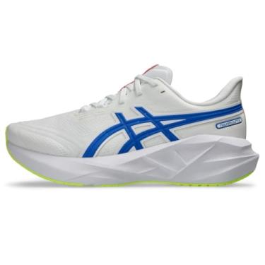 Imagem de ASICS Novablast 5 ATC Tênis masculino, Branco/Atum azul, 44