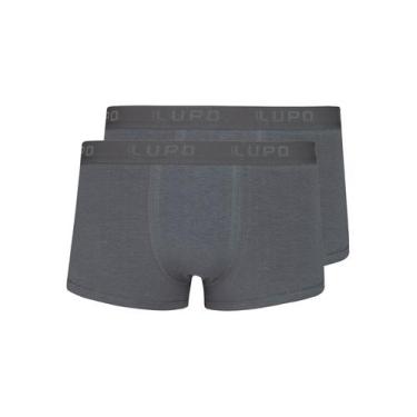 Imagem de Kit com 2 Cuecas Sunga Lupo 480-002, Chumbo, M