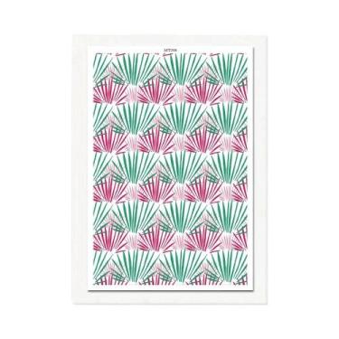 Imagem de Papel Transferível De Argila Polimérica Com Padrão De Flor Tulipa Colo