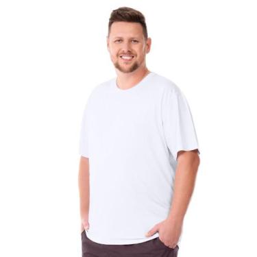 Imagem de Camiseta Fitness Plus Genderless Meia Manga Unissex Branca - Zee Rucci