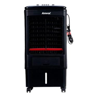 Imagem de Climatizador De Ar Amvox Umidifica E Ventila 18L Preto 220V