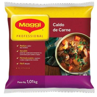 Imagem de Caldo de Carne Maggi Profissional 1,01KG Tempero Rende 72 Litros Nestlé