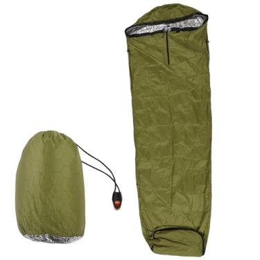 Imagem de Mingzhe Sacos de Dormir para Adultos, Berços Compactos de Nylon, Mochila Leve, Saco Dormir Com Apito Emergência para Mochila, Caminhada, Acampamento