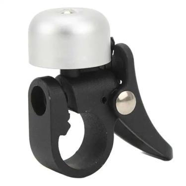 Imagem de Sino para scooter elétrica, som mais alto, liga de alumínio, guidão de ciclismo, buzina com gancho dobrável, compatível com Xiaomi M365