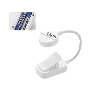Imagem de Luminária De Mesa LED Recarregável USB Com Braço Articulado, Luz Notur