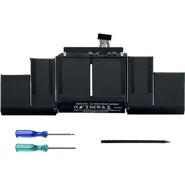 Imagem de A1417 Batería de Repuesto para computadora portátil compatível com MacBook Pro 15 polegadas Retina A1398 (meados de 2012, início de 2013) ME664LL/A ME665LL/A MC976LL/A MC975LL/A 11,4V 8680mAh