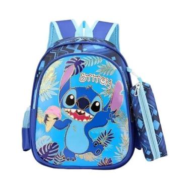 Imagem de Mochila Unissex De Grande Capacidade Disney Homem-Aranha Com Estojo Pa