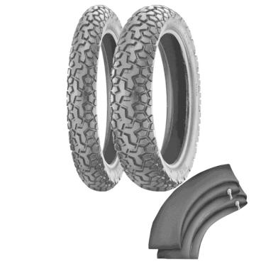 Imagem de Kit Pneu Xre 300 Xr 250 Tornado Lander 120/80-18 + 90/90-21 K280 Trail On Off Kenda