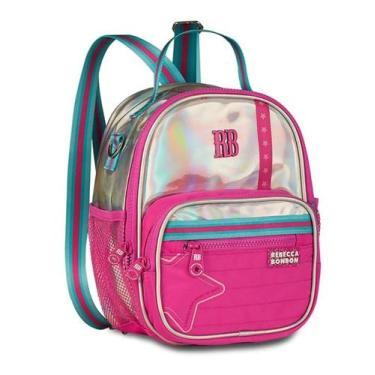 Imagem de Lancheira Térmica Feminina Escolar Rebecca Bonbon 2 em 1 Holo Shine 10