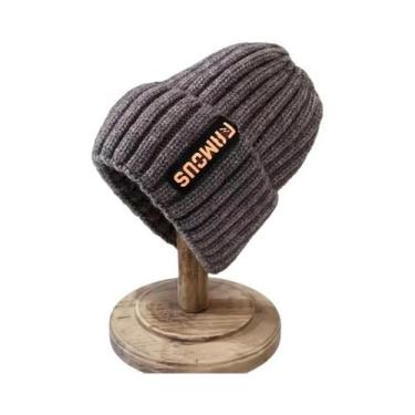 Imagem de Gorro Feminino Chique De Tricô Respirável E Elástico De Acrílico Para 