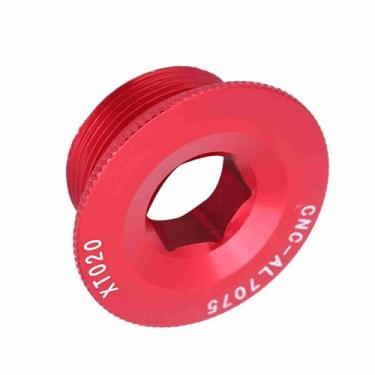 Imagem de Estink Parafuso de Pedivela, Feito de Liga de Alumínio para Corrente de Bicicleta, Com Textura Fina, para Bicicletas de Montanha e Estrada (vermelho)