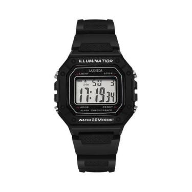 Imagem de Relógio Digital Militar Esportivo Masculino Resistente À Água Luxuoso 