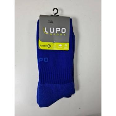 Imagem de Meião Futebol Adulto Atoalhado Lupo Sport 1995., 41-44, Azul