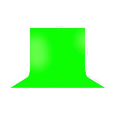 Imagem de Fundo Fotográfico em Tecido Verde Chroma Key - 150x170cm - Fabrika de 