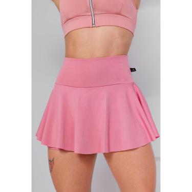 Imagem de Short Saia Babado Suplex Feminino Fitness Academia WOLFOX-Feminino