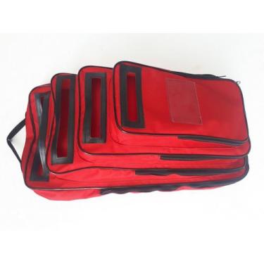 Imagem de Porta Sacolas De 4 Medidas 4 Em 1 Supermercado Resistente - NoBrand, V