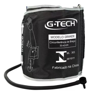 Imagem de Braçadeira Grande para Aparelho de Pressão Digital de Braço 33 a 43cm 