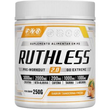 Imagem de RUTHLESS 2.0 PRÉ TREINO 250g - FNB Sports, Tangerina
