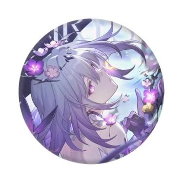 Imagem de Crachá De Cosplay De 58mm Do Jogo Honkai Star Rail: AMPHOREUS, Aglaea,