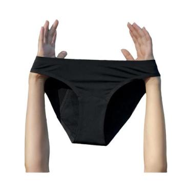 Imagem de Calcinhas Menstruais Respiráveis De Cintura Média Para Mulheres, À Pro