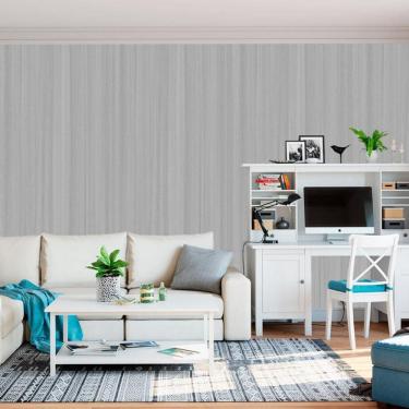 Imagem de Papel De Parede Madeira Lâmina Cinza Escura Autocolante Sala