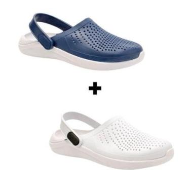 Imagem de Babuche Chinelo Feminino e Masculino KIT 2 PARES Sandália Adulto Confortável-Unissex