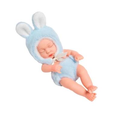 Imagem de Boneca Reborn De Vinil Macio À Prova d'Água De 20cm, Linda Mini Boneca