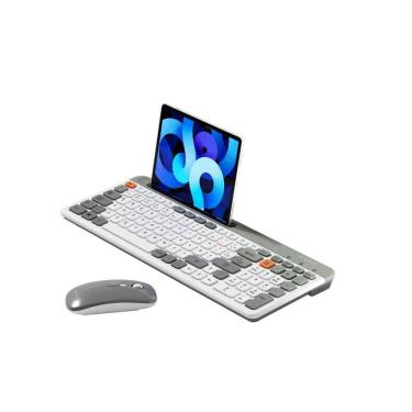 Imagem de Kit Teclado E Mouse Recarregável Hrebos If-306 Usb Bluetooth