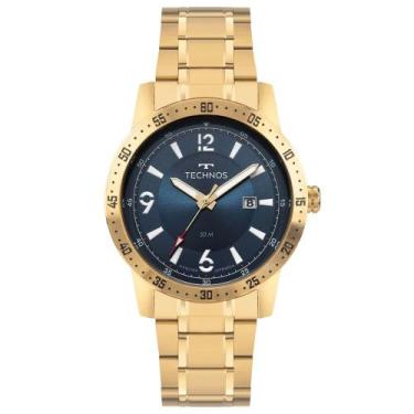 Imagem de Relógio Technos Masculino Militar Dourado - 2115UCC/1A