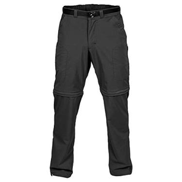 Imagem de Calça-Bermuda Trail Ec50+ - Masculina Curtlo G Preto
