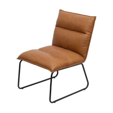 Imagem de Poltrona Pad Corino Caramelo OR Design