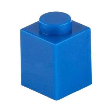 Imagem de 100 Peças De Blocos De Montar Compatíveis MOC 1x1 3005, Brinquedos Edu