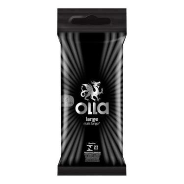 Imagem de Preservativo Lubrificado Large Olla Pacote 6 Unidades - Congratulation