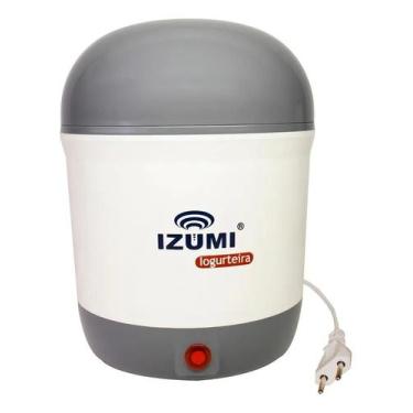 Imagem de Iogurteira Elétrica Izumi IZ03 1L Bivolt Cinza - Livre de BP - Congrat